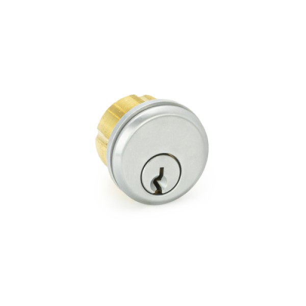 RCT10, FHC Mortise Keyed Cylinder W/ 3mm Trim Ring
